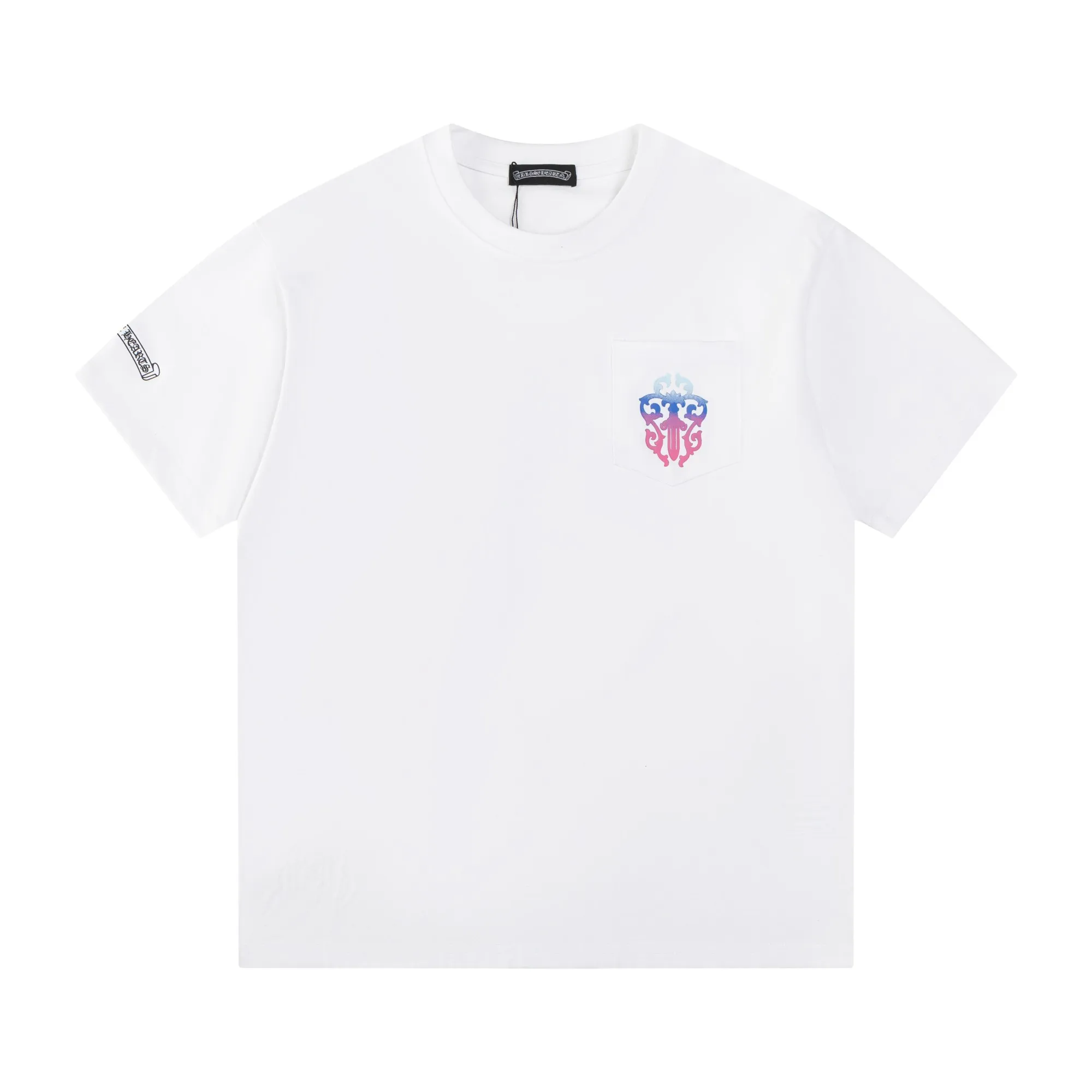 May 1st Welfare Style 🅿️116 - Crow Heart Short-sleeved T-shirt, same style for men and women - Made of original 280g 100% cotton fabric, soft and comfortable, threads are dyed in the same vat with zero color difference, exclusive quality difference currency, welcome to compare - Color: Black - Size: XS S M L